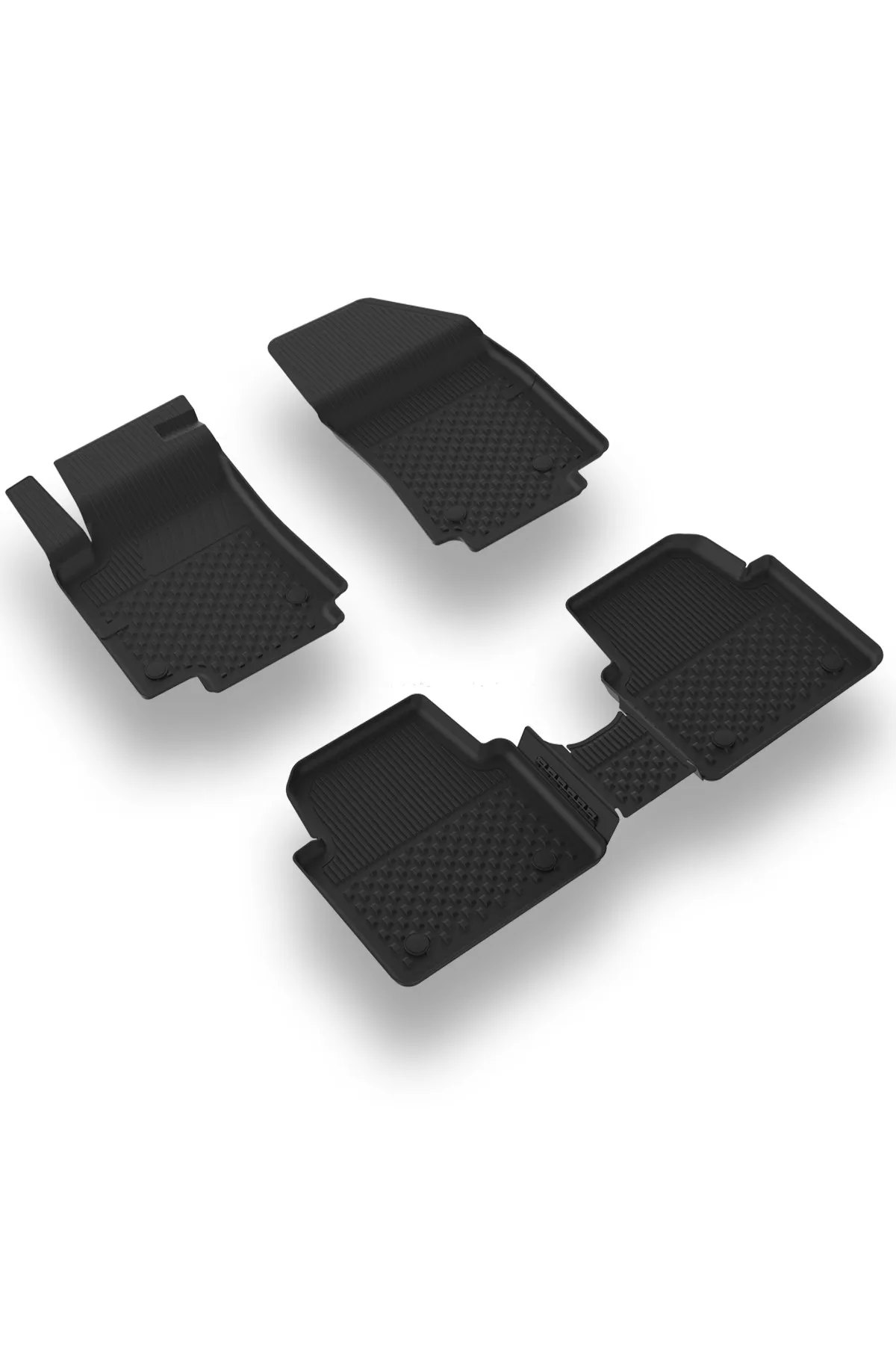 

Car Floor Mats For CITROEN Berlıngo C-Elysee Nemo C5 Aircross C3 C4 Suitable For Models Rubber Matting Mop Liner 4.5D Black Fits