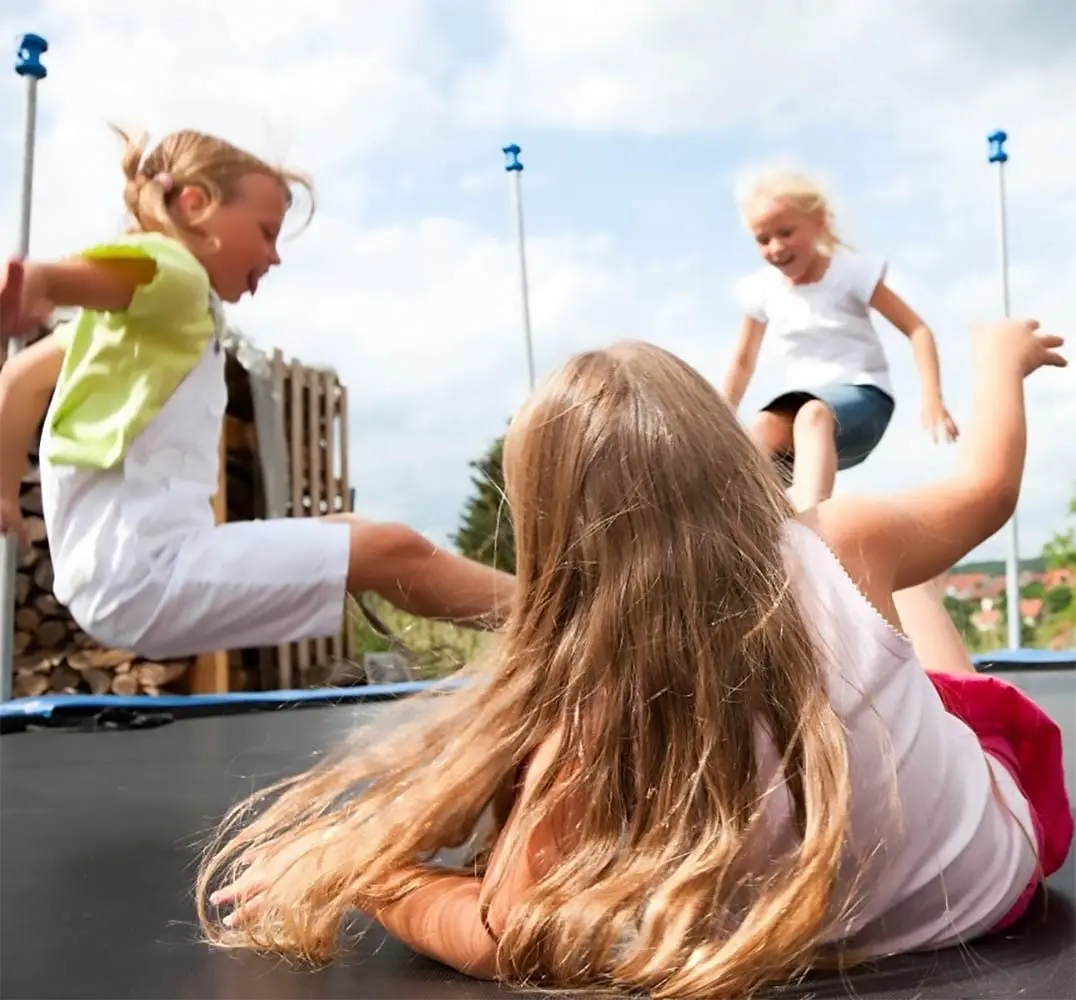 8 sztuk trampolina zaślepki średnica części 25 Mm opakowanie szczególnie wytrzymałe, odporne na warunki atmosferyczne, siatka asekuracyjna, część