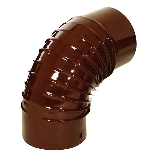 Esmalte Stovepipe 33 y 50 cm 130 mm diámetro codo Boro L codo Hecho en Turquía