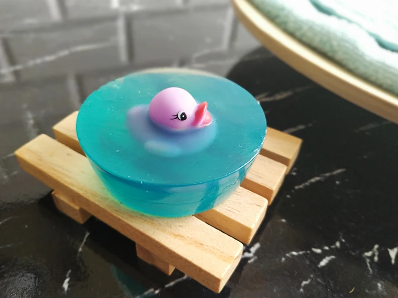 duck toy soap for kids fun soap toy color will be sent randomly handmade soap