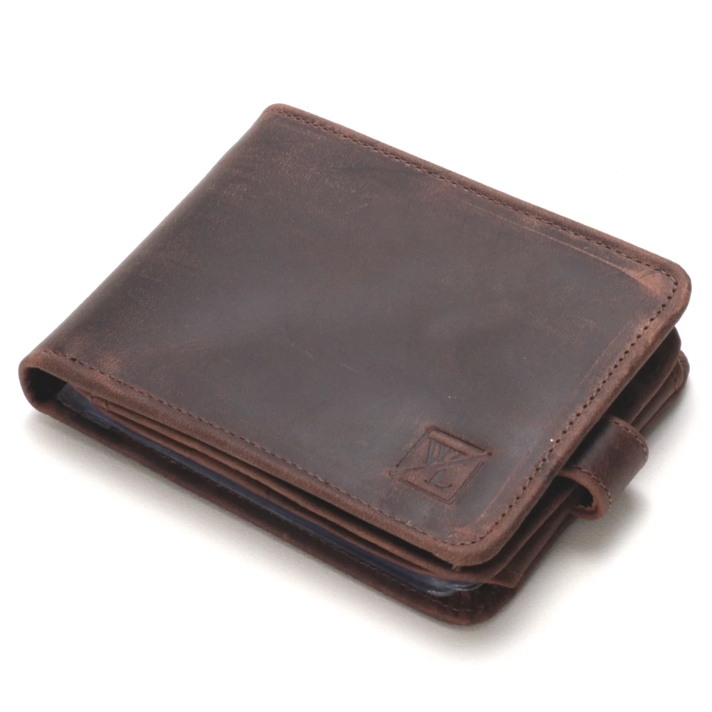 Men's Wallet Large Legitimate Leather Card Door Notes Cnh Documents Checks Coins HOUSING