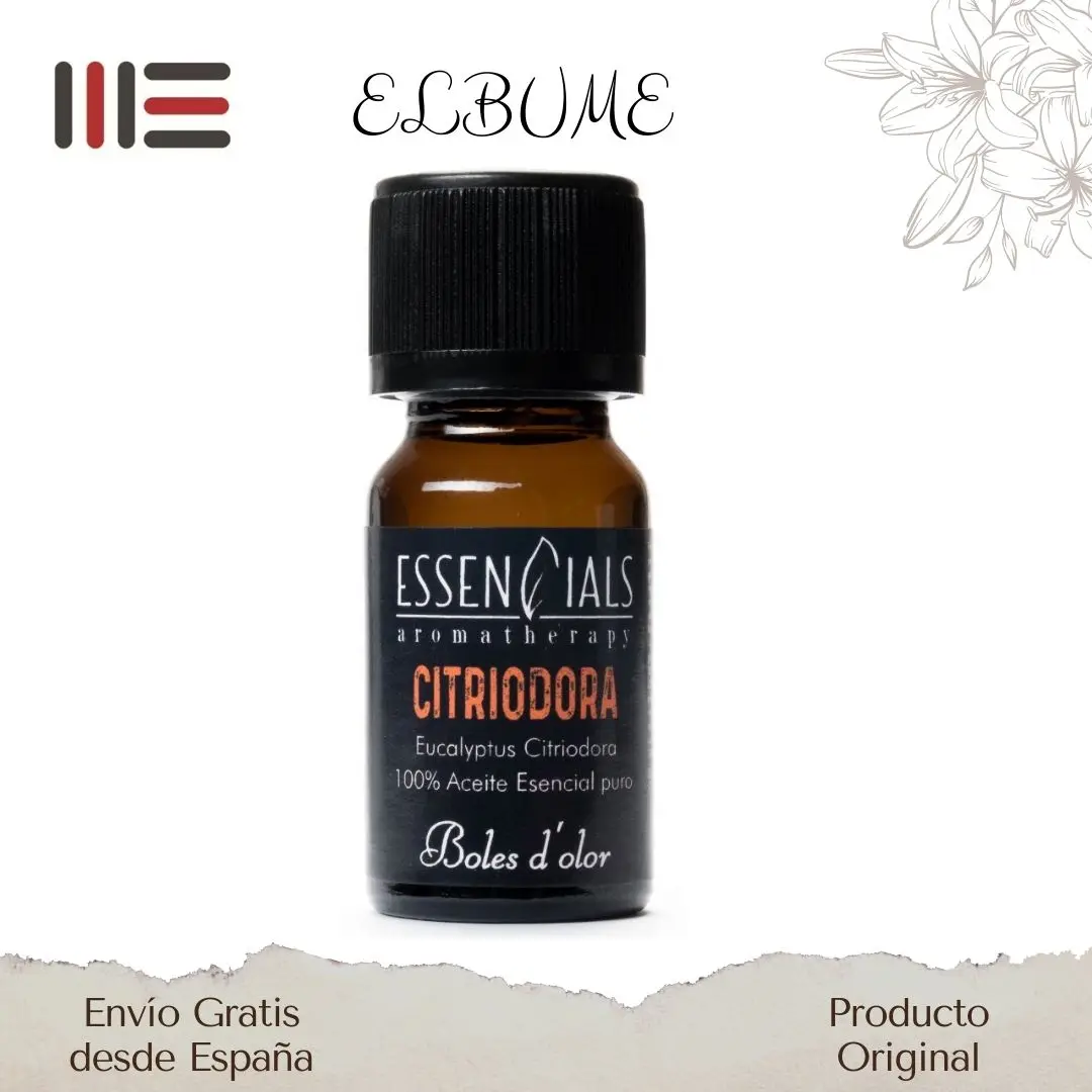 Boles D 'olor essential oil 10 ml. CITRIODORA pure, chemotyped and controlled essential oils in our laboratories. They are very aromatic and have beneficial properties for the body, mind and soul.