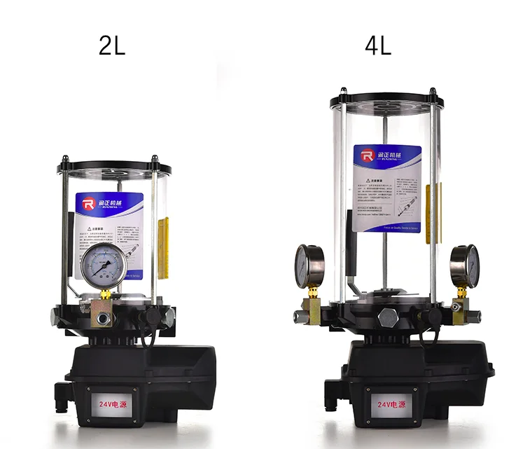 220V Electric Grease Pump with Controller for Multi-point Lubrication of Construction Machinery Mixer