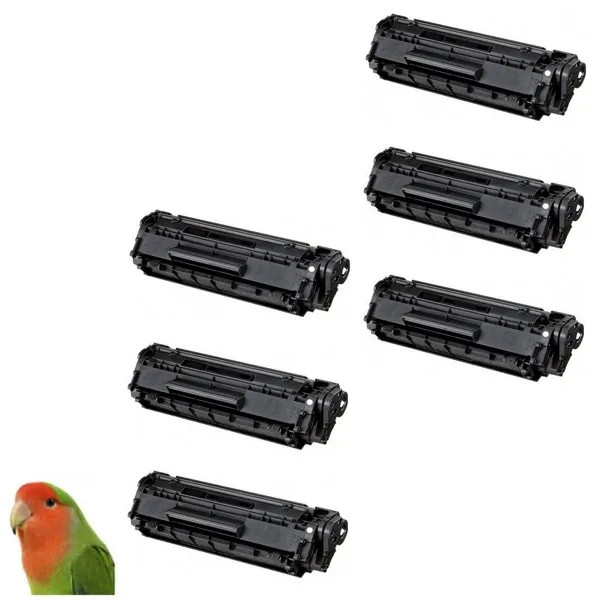 Pack 6 toner CF283X 83X M120 toner compatible for LaserJet Pro MFP M125 M126 M127 M128 M201 M225 M226...