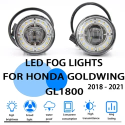 Motorcycle LED Foglights Kit For Honda Gold Wing GL 1800 GL1800 Tour DCT 2018 2019 2020 2021 Strobe LED Lights GL1800 LED Lights