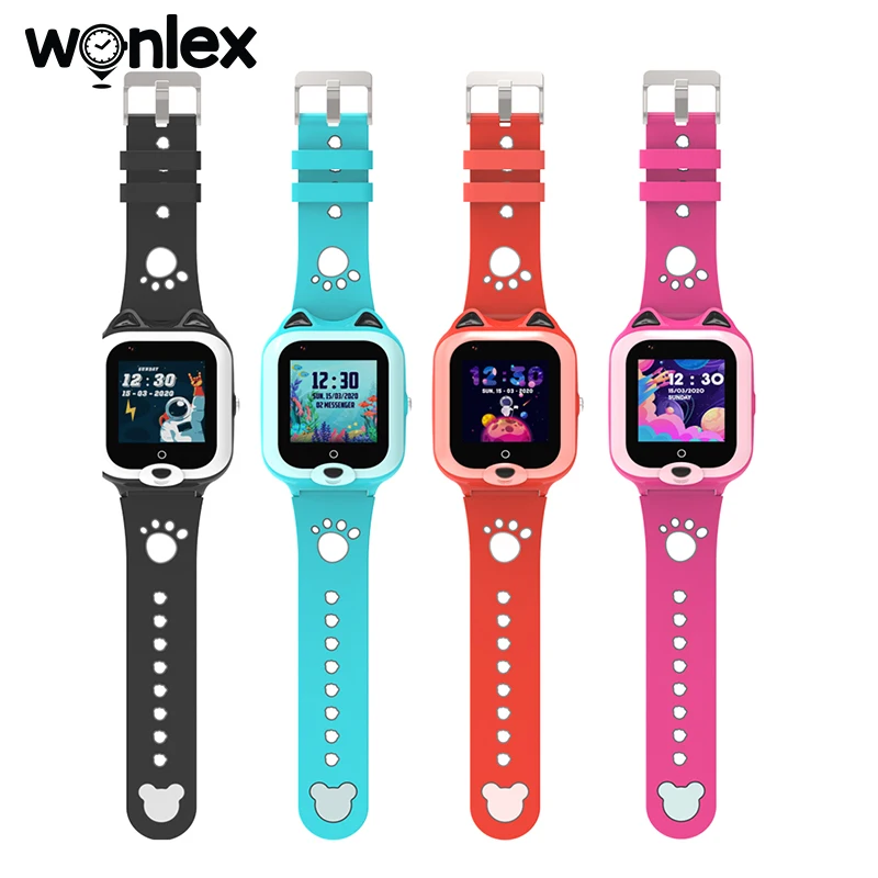 Wonlex Smart Watch Child Camera GPS Tracker Video 4G Kids KT22 Waterproof SOS Anti-Lost