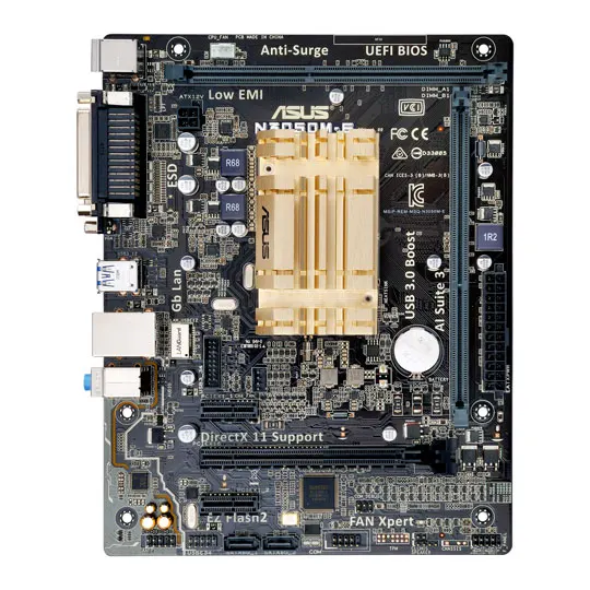 

ASUS N3050M-E Dual Core Celeron N3050 Motherboard DDR3 8GB PCI-E 2.0 SATA III USB3.0 VGA Micro ATX