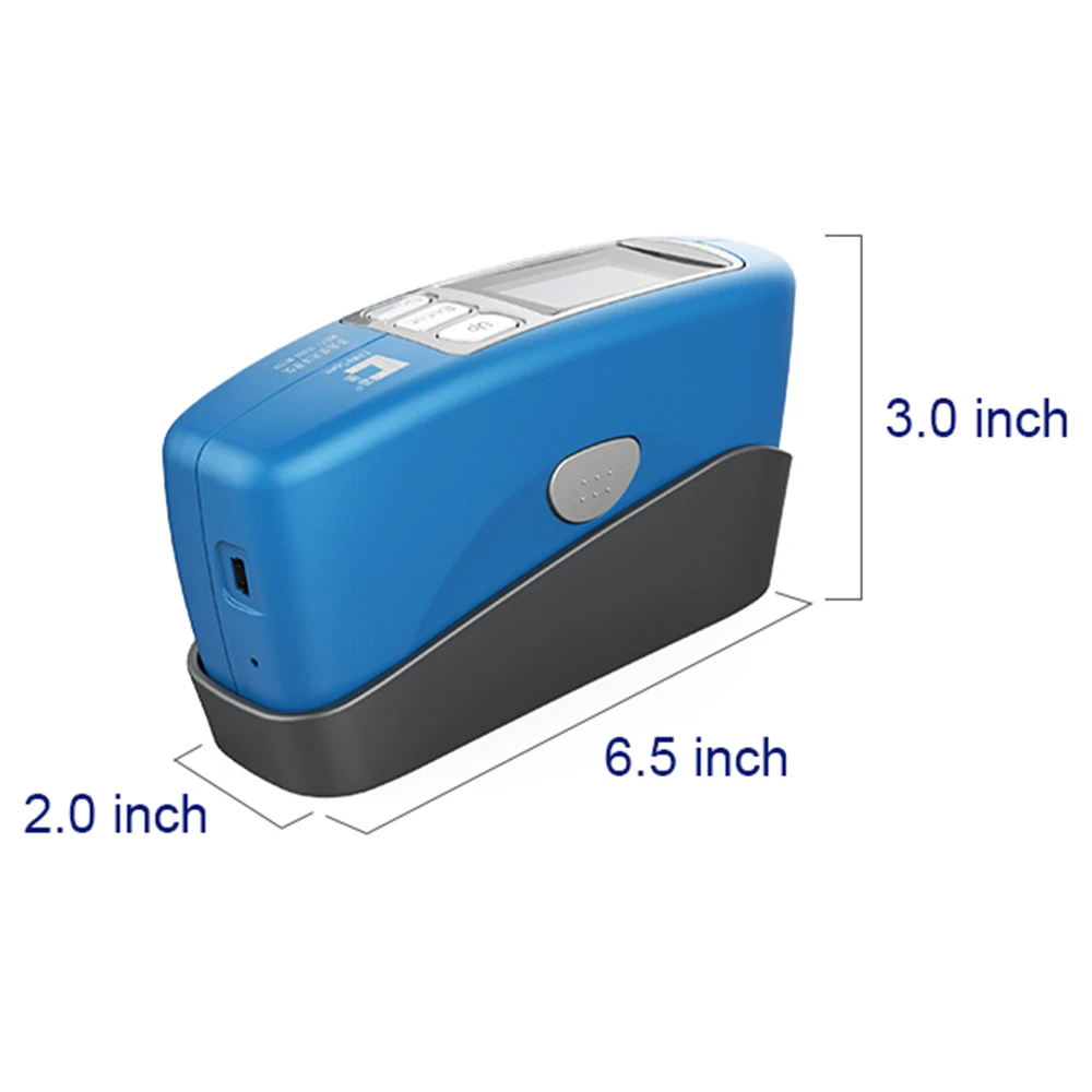 Tri-angle Gloss Meter CS-380,High- Precision 20/60/85 Degree Portable Glossmeter,For Car Paint,Furniture,Rubber,Paper,Film