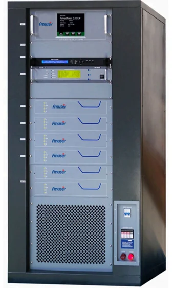 FMUSER 2000W Digital TV Transmitter ATSC DTMB DVB-T DVB-T2 ISDB-T TV Transmitter Terrestre Numérique Télévision (TNT)