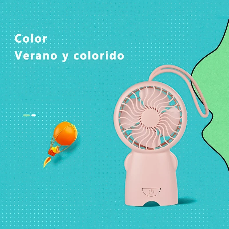 Cool Kid Mini portable fan with USB rechargeable Mini fan cooler travel outdoor office