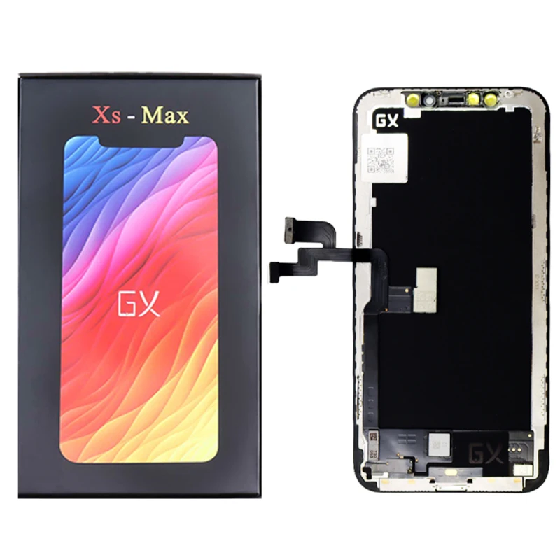 GX OLED LCD Display For iPhone X LCD Display For iPhone XS MAX 11/11 Pro/12 /12 Pro Display LCD Screen Touch Digitizer Assembly