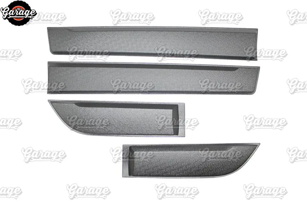 Guard covers on doors for Dacia Duster 2018- / Renault Duster 2021- ABS plastic accessories moldings protective plate scratches