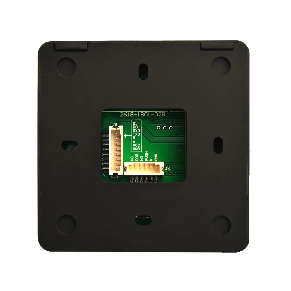 Czytnik kodów kreskowych RFID 13,56 MHz, czytnik kodów QR do kontroli dostępu, wyjście TTL/RS485/Wiegand 26/34, karta NFC, 20000 użytkowników, aplikacja mobilna