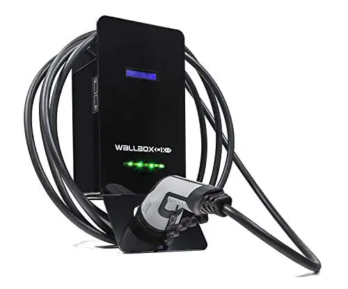 Spot recharge electric car DARK Wallbox type 2 32A - 400V