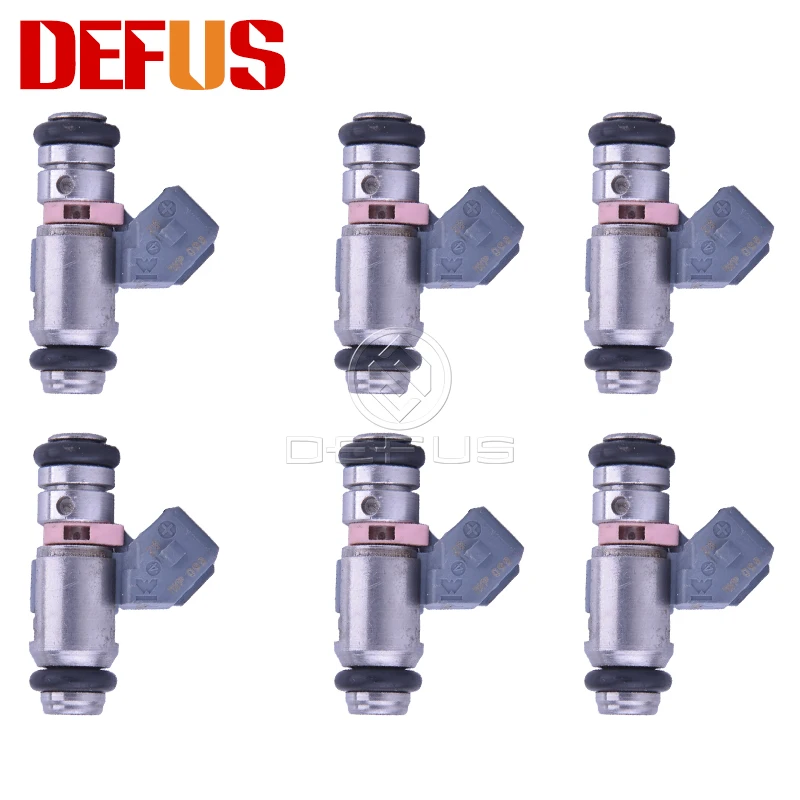 6x Fuel Injector IWP099 For RENAULT CLIO FASE II 1.2 16 V 02-05 Car Engine Nozzle Injection Valve Injectors Fuel Spray Accessory