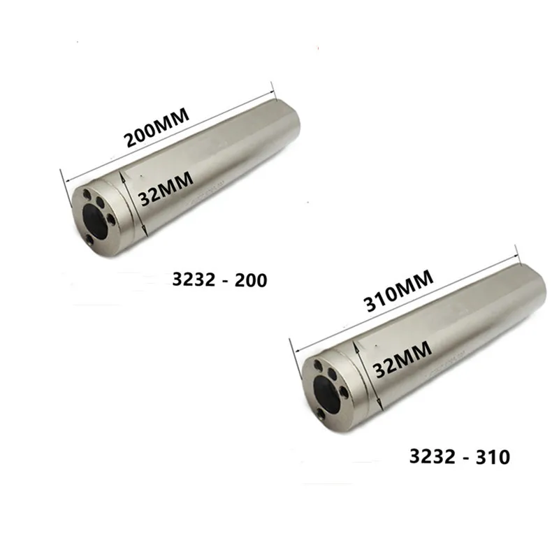 SANAI Turning Holder Set 7 Head Changeable Anti-vibration CNC Lathe Boring Bar 32mm with 2 Bodies and 5pcs of Head No Insert