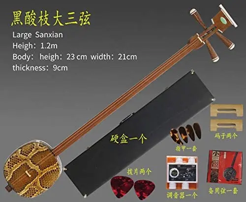 Black rosewood sanxian