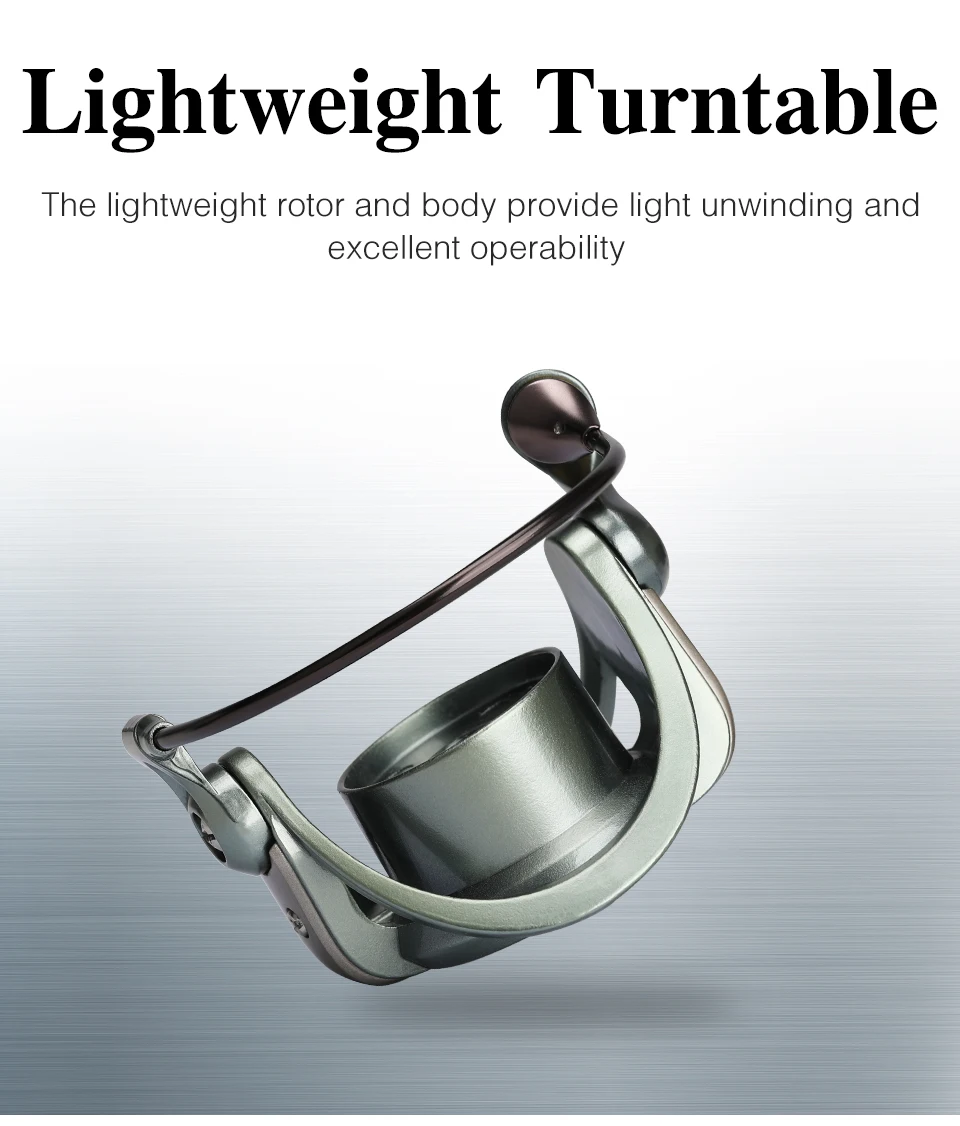 TSURINOYA Long-Casting-Spinnrolle JAGUAR 1000 2000 3000 2 Spulen, maximale Bremskraft 6 kg, abgeschrägte Spule, sanfte Rolle für Salzwasser – Detail 15