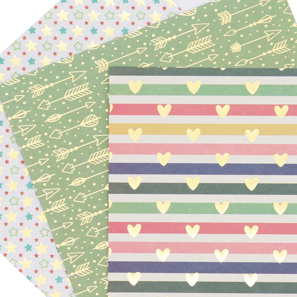 Creative Path 6 Zoll Scrapbooking-Papier Naturblumen Scrapbook Dekoratives Hintergrundpapier Einseitig Journaling Origami-Papier – Detail 5
