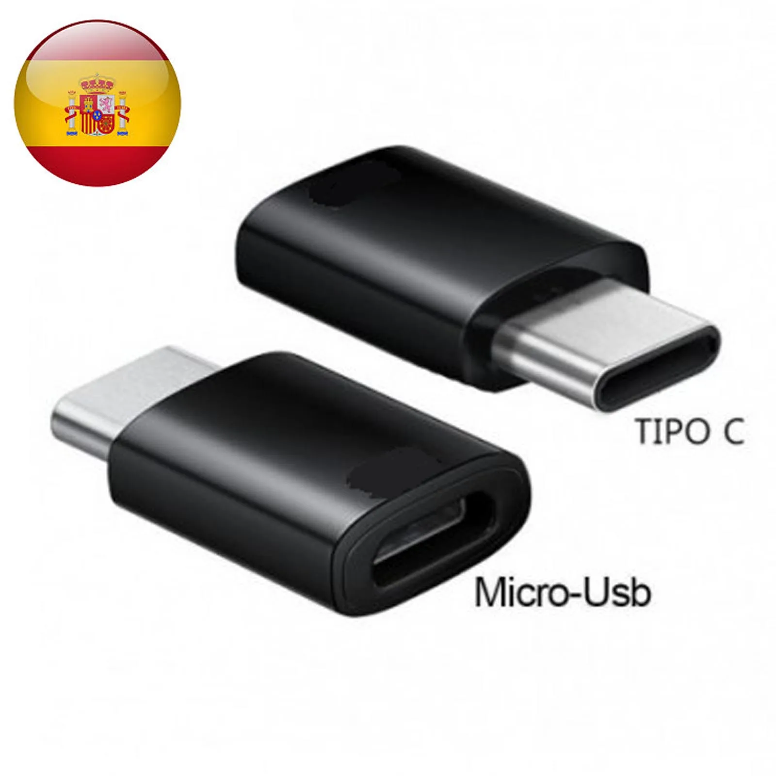 Adaptador Micro USB A Tipo C para Samsung Huawei XIAOMI LG Sony Xperia