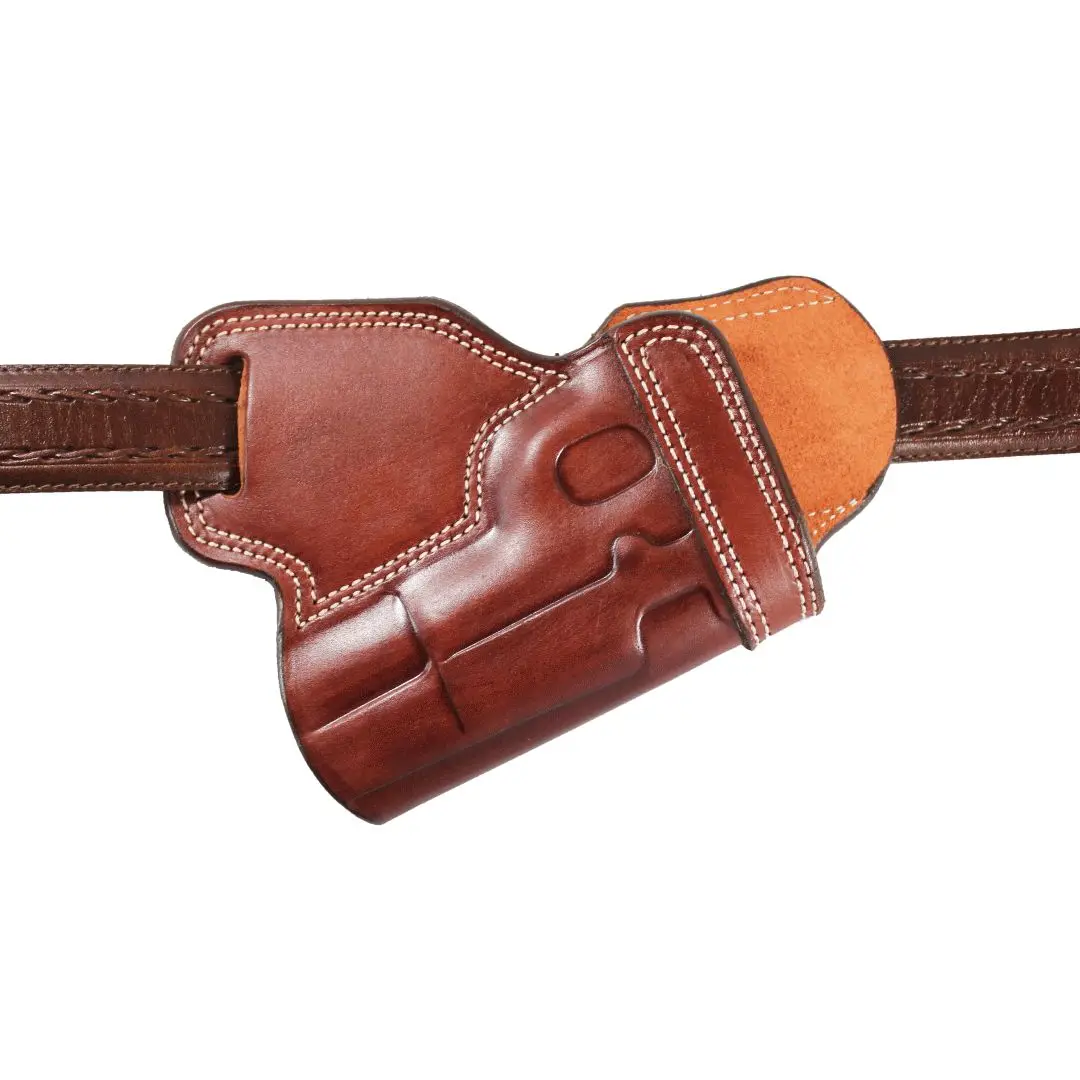 YT HOBBY Stoeger Cougar 8045 Real Leather Fast Draw OWB Carry SOB Of Small Back Handmade Pistol Gun Holster Pouch