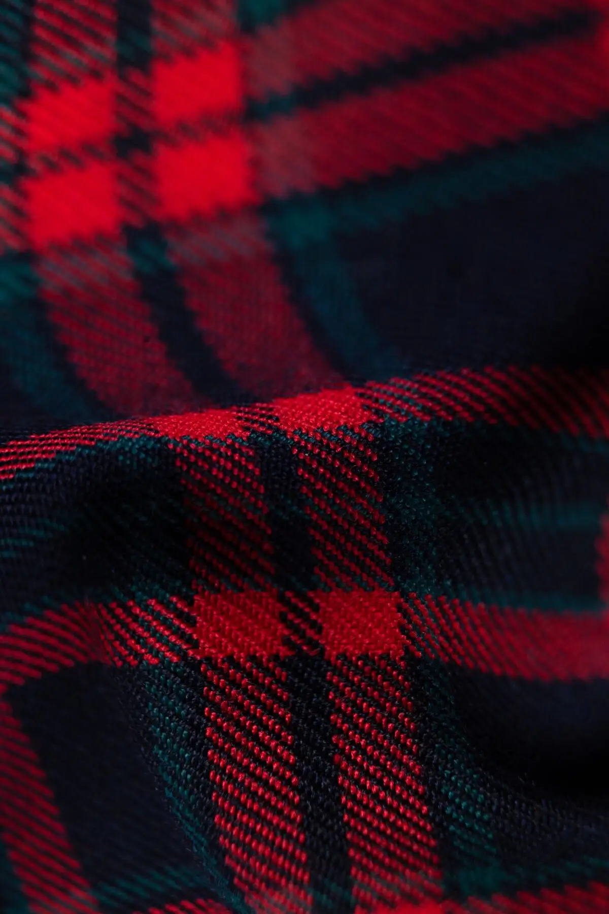 

FS 4774-1 100cmx150cm Ecossaise Plaid Fabric Quality Tartan Scottish Polyester Viscose Cotton Yarn Twill Pleated Skirt Uniform