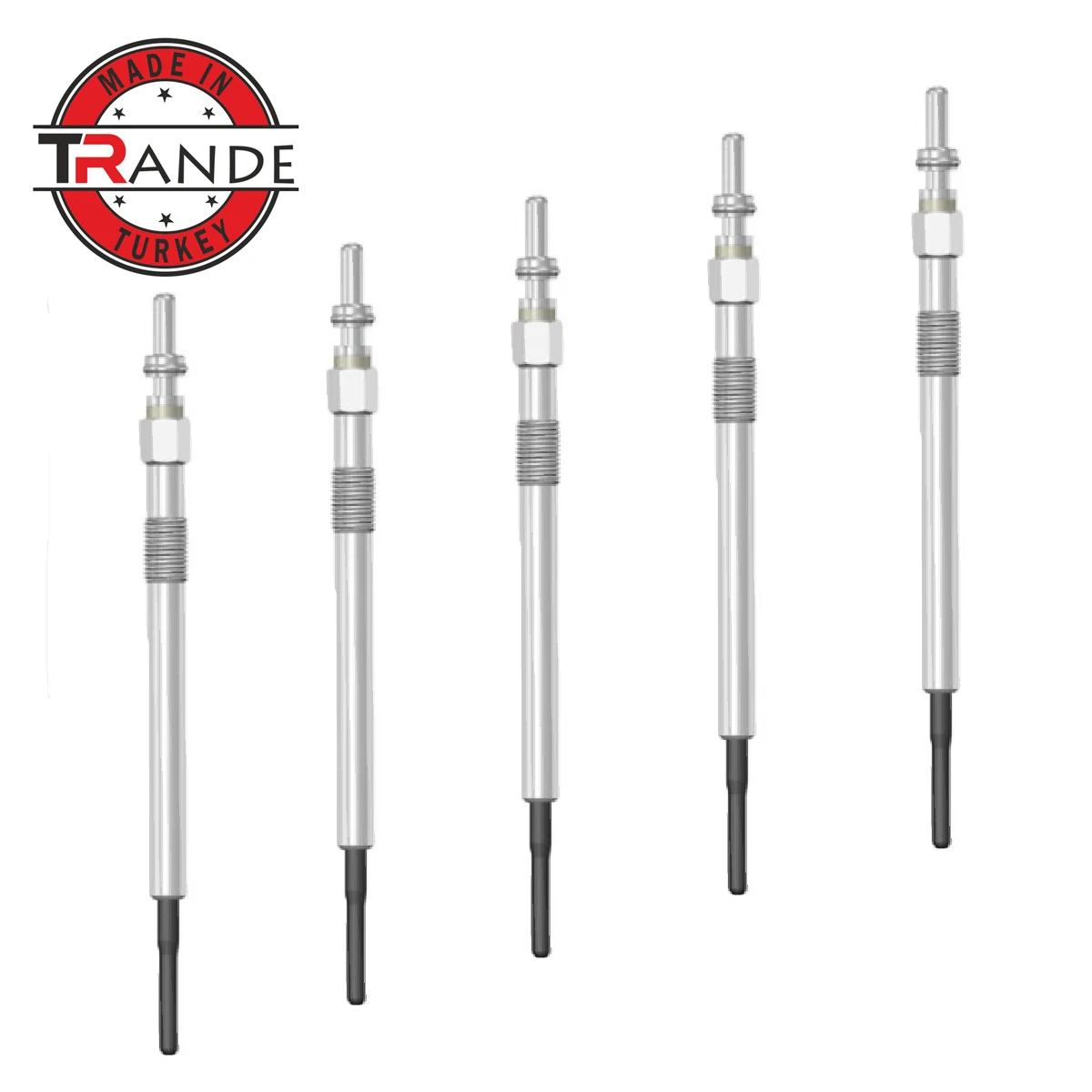 Trande Diesel Engine Heater Glow Plug 5 Pcs 7V For 32017066 Made In Turkey Trande Store Guarantee