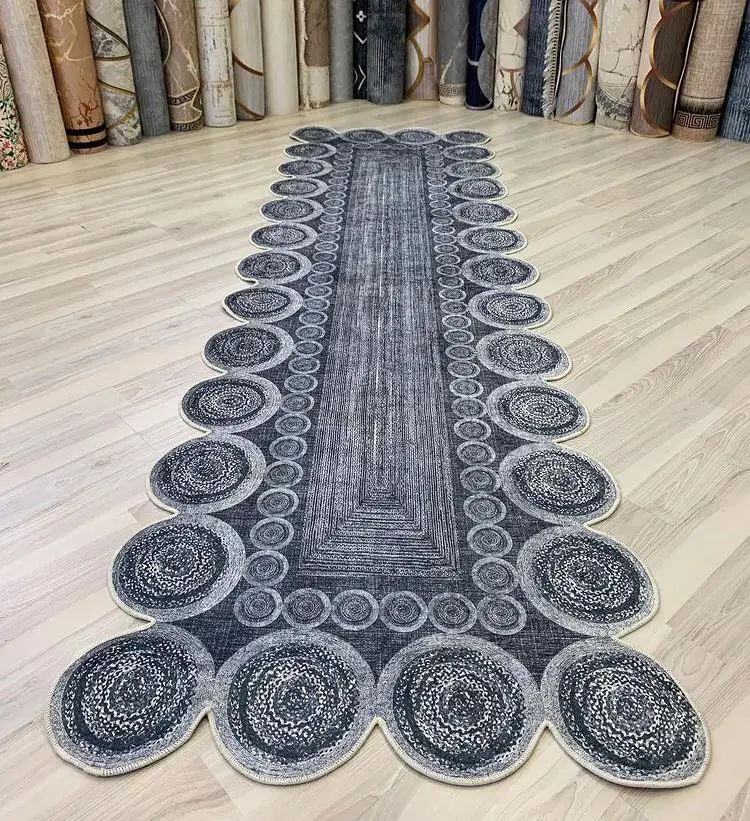 Decorative Soft Surface Stylish Non Slip Floor Living Room Carpet