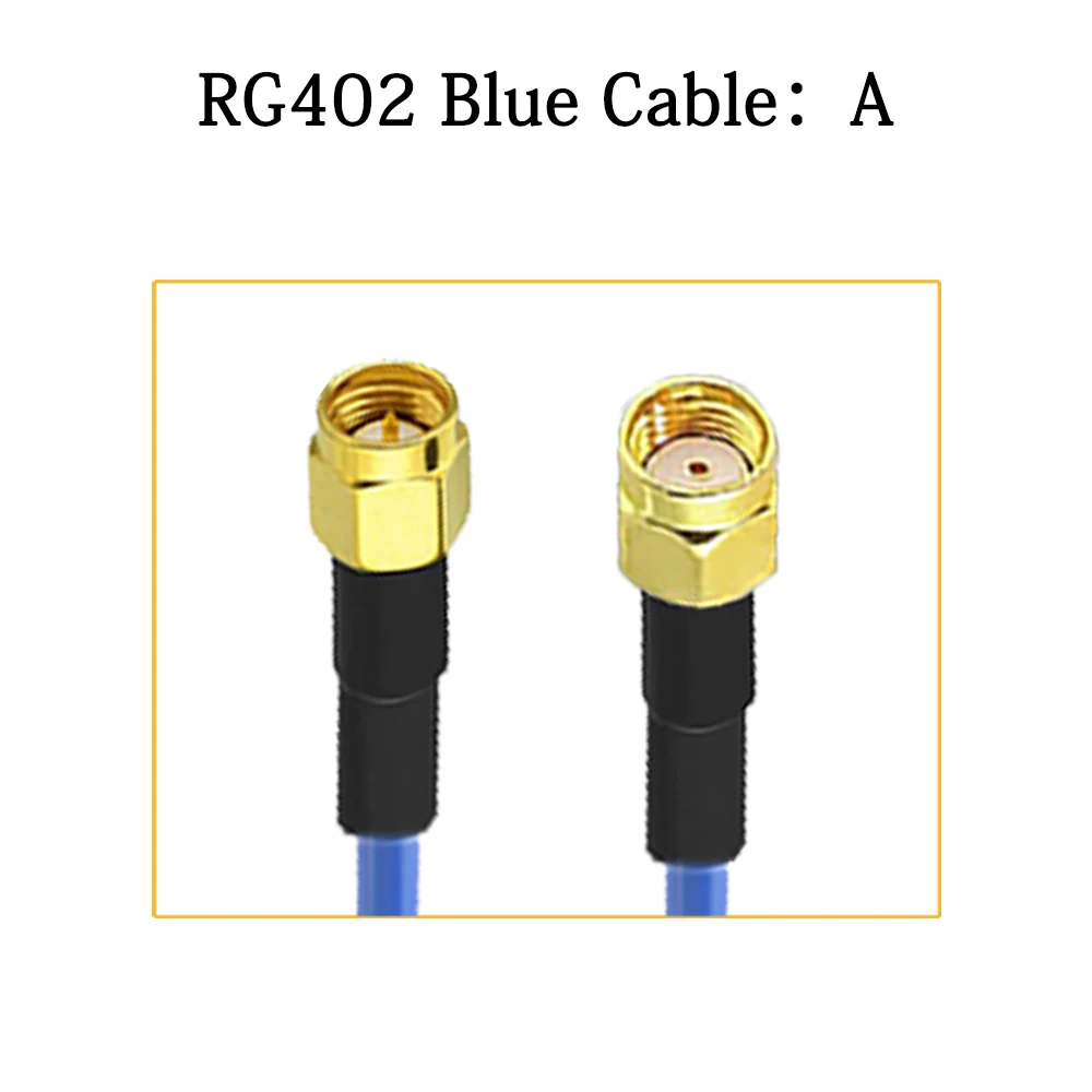 SMA Male To SMA  OR RP SMA MALEMale RF Coaxial Cable RG402 Cable High Frequency Test Cable 50ohm