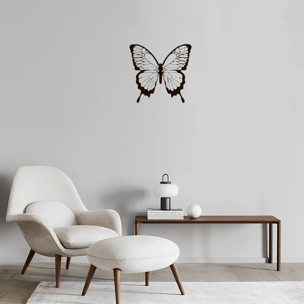 

Butterfly Insect Animal Metal Wall Art Decor Laser Cut Hanging for Indoor Outdoor Home Office Decorative Garden Bedroom