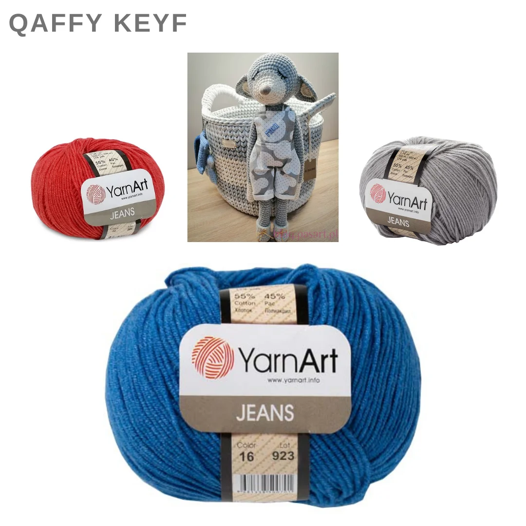 Yarnart Jeans Amigurumi % 55 bawełna % 45 PolyAcr 50gr-160m nici dla lalek włóczki na drutach szydełkowe trykoty DIY Loop trikotin