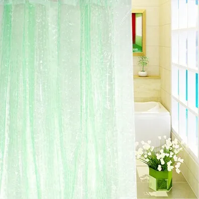 GEYA big brand Household bathroom supplies shower curtain bath curtain thicken 3D effect water proof water cube shower curtain