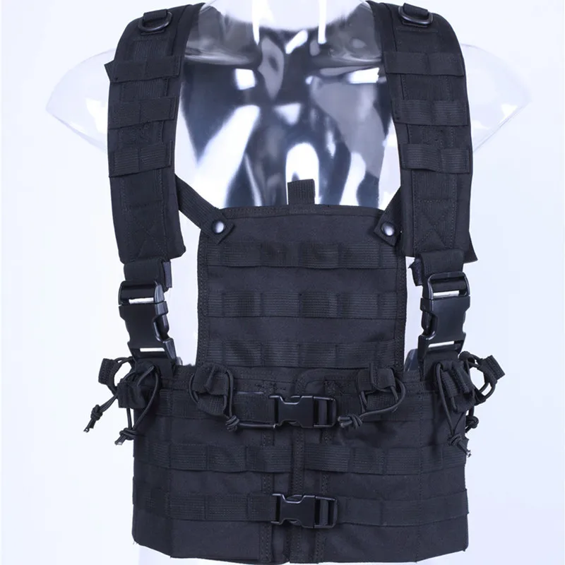 Field Shooting Training Body Protection Vest Fan Outdoor Camp Hunting CS Game Adjustable  Waistcoat