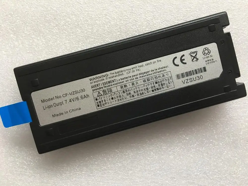 Imagem -05 - Supstone Novidades Bateria do Portátil para Panasonic Toughbook Cf18 Cf-18 Cf-vzsu30b Cf-vzsu30bu Cf-vzsu30a Cf-vzsu30u Cf-vzsu30 6600mah