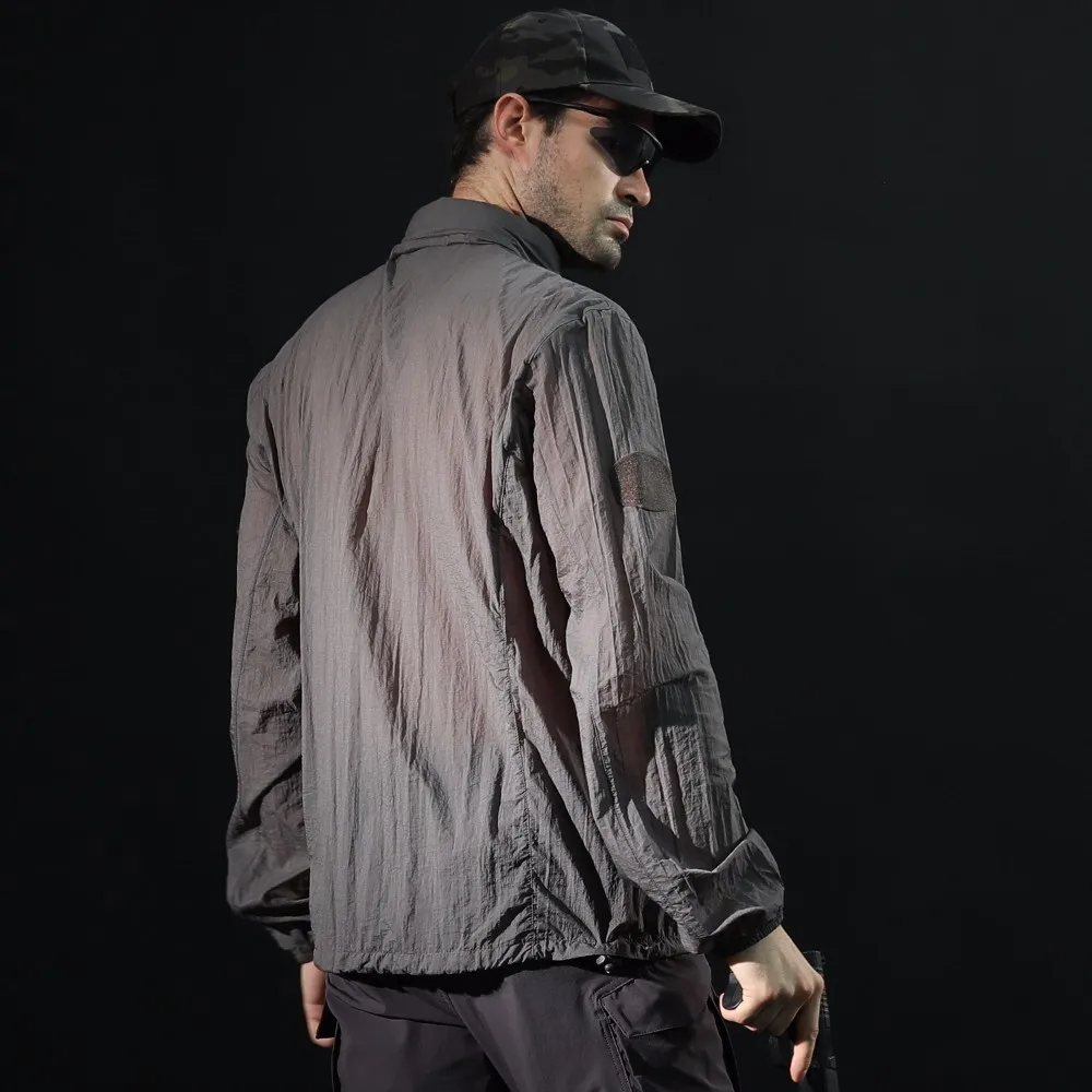 Camisa táctica de secado rápido con capucha – Anti-UV para exterior - imagen 2