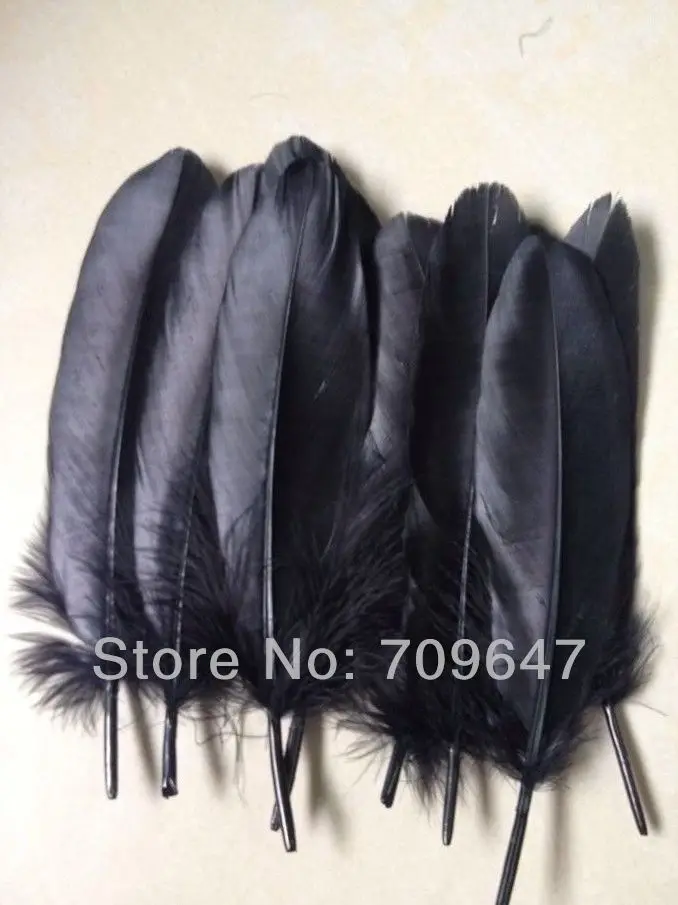 200PCS/LOT 6-8inch/15-20CM Multicolor Goose Satinettes Loose Feathers for Masks,Handicraft Accessories Table Centerpieces DIY