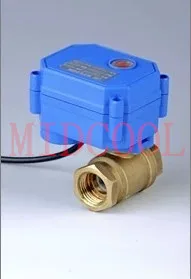 CWX-25S Brass Motorized Ball Valve 1