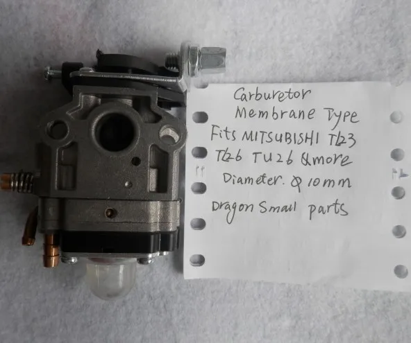 TL26 CARBURETOR AY 10MM FOR MITSUBISHI TL23 TU26 &MORE 23CC 26CC