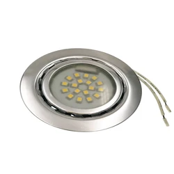 1.5 W 12 V LED spot light reflektor wpuszczany zimny ciepły biały stali nierdzewnej kuchnia szafka wyświetlacz przypadku W dół lampy