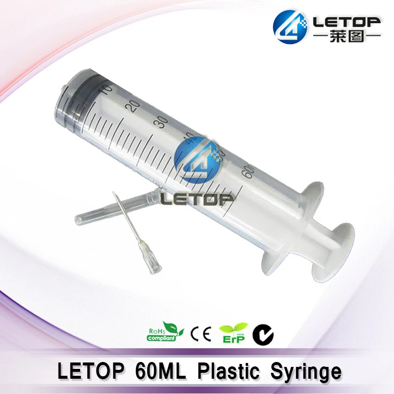 Hot sales! Large Format Printer spare parts 60ML plastic syringe for plastic