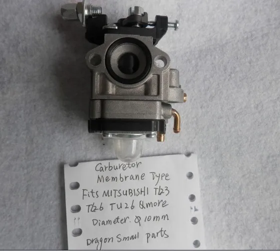 TL26 CARBURETOR AY 10MM FOR MITSUBISHI TL23 TU26 &MORE 23CC 26CC