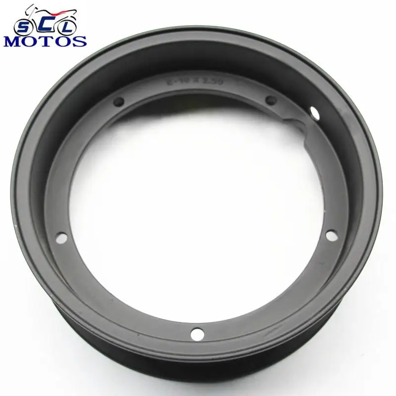 sclmotos- 10 inch Scooter Motorcycle rims Case for Piaggio Aluminum Wheel Rim with Nut,Oring and Inflating Valve Racing