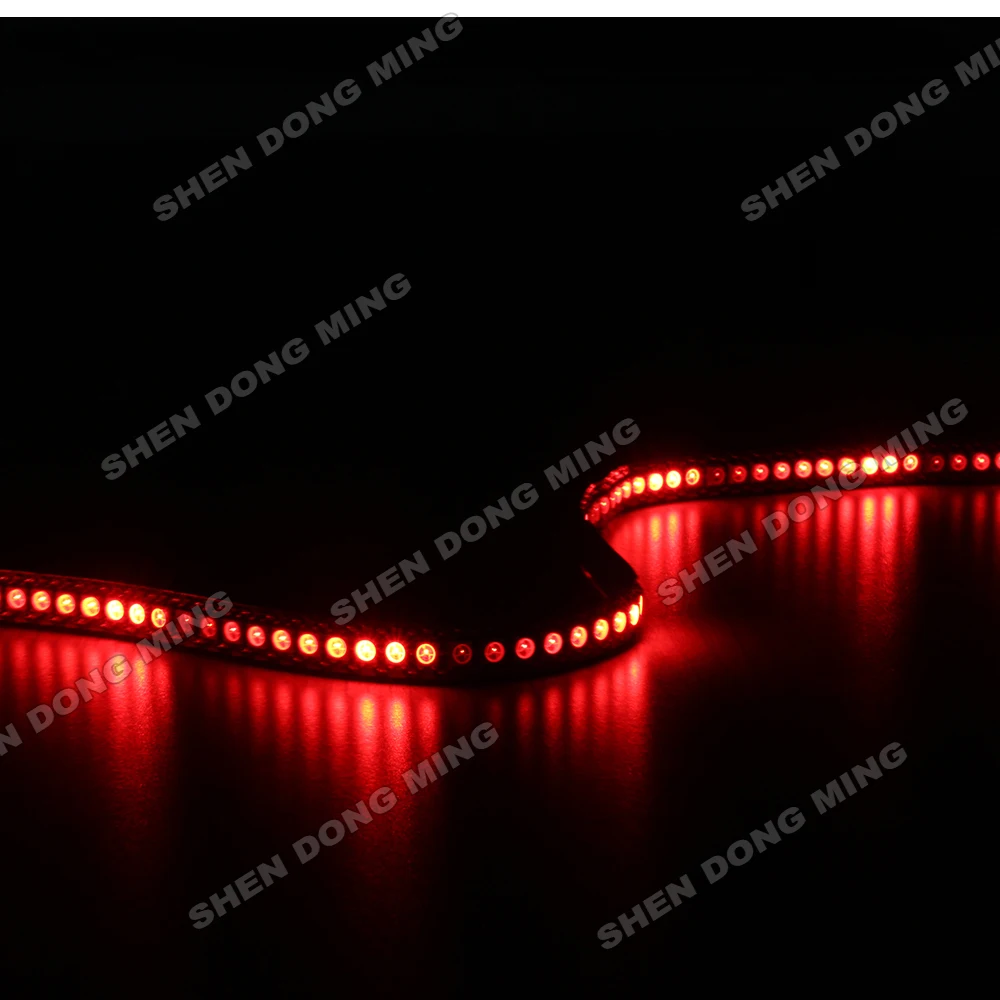 white/black PCB WS2812 led pixel strip changeable color RGB digital led strip DC5V flexible led 50M 144led/m 144IC/m built-in IC