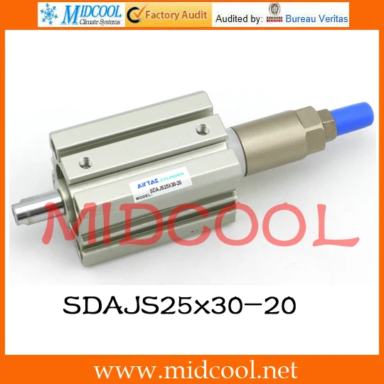 Original AirTAC Compact cylinder SDA Series SDAJS25x30-20