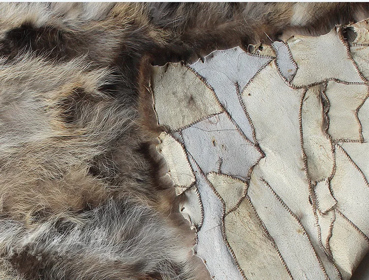 Wholesale Sale Raccoon Fur Plates / Natural Raccoon Fur Skin