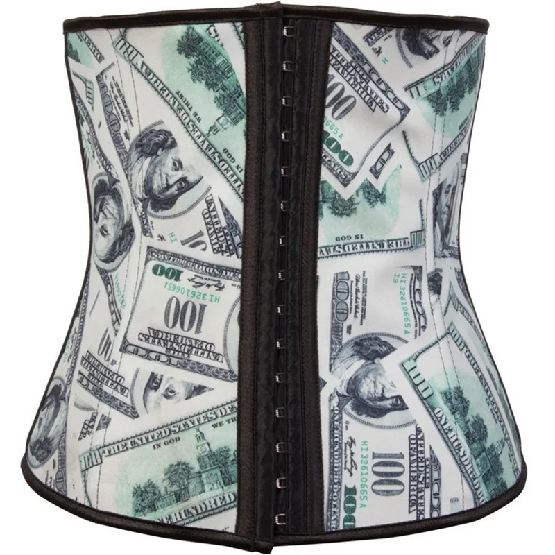 

Women's slimming body shaper waist shaper corset latex corset dollar pattern rubber corsets underwear trainer bustier top