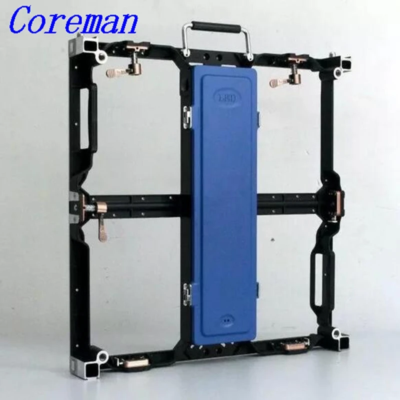 Coreman HD P1.9 P2.5 P3.91 Small Pixel Die-cast LED Screen Display stage Indoor rental with No Fan cabinet p3 p4 p5 500x500