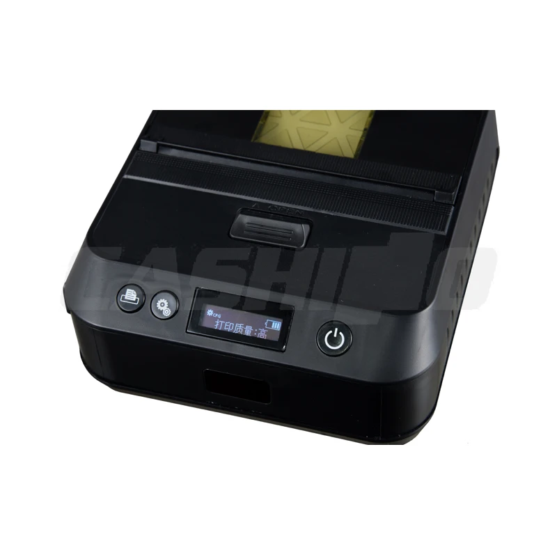 PTP-III 80mm wireless bluetooth/WIFI portable barcode thermal mobile receipt printer for IOS/Andorid