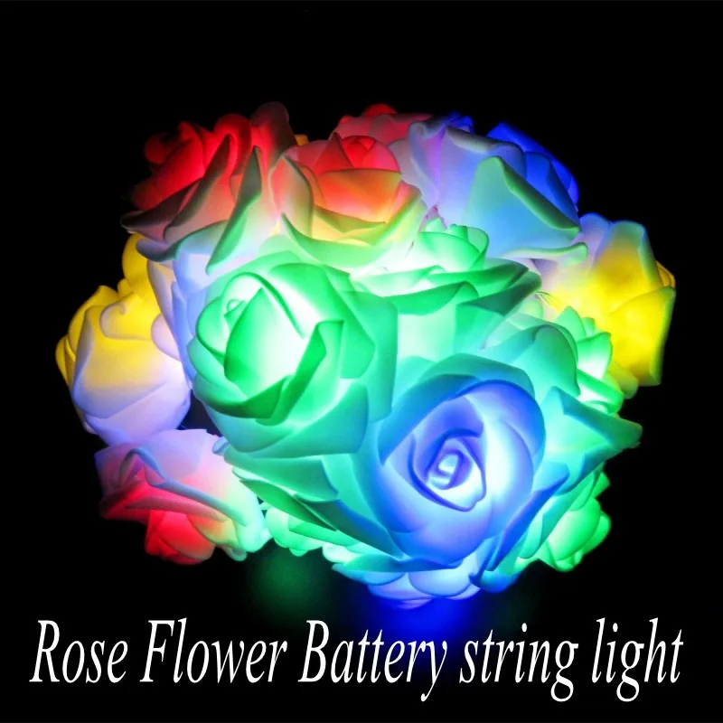 3M 30 Led batteria stringa con palla/palla pelosa/fiocco di neve/fiore di loto/stella/ciliegia/cuore d'amore/fiore rosa luci a Led