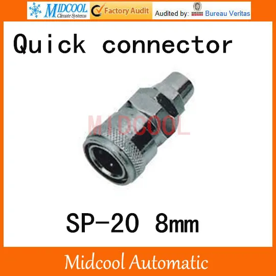 C type quick joint pneumatic pipe joint 8mm inch SP-20 quick connector  jackhammer fitting Air Compressor